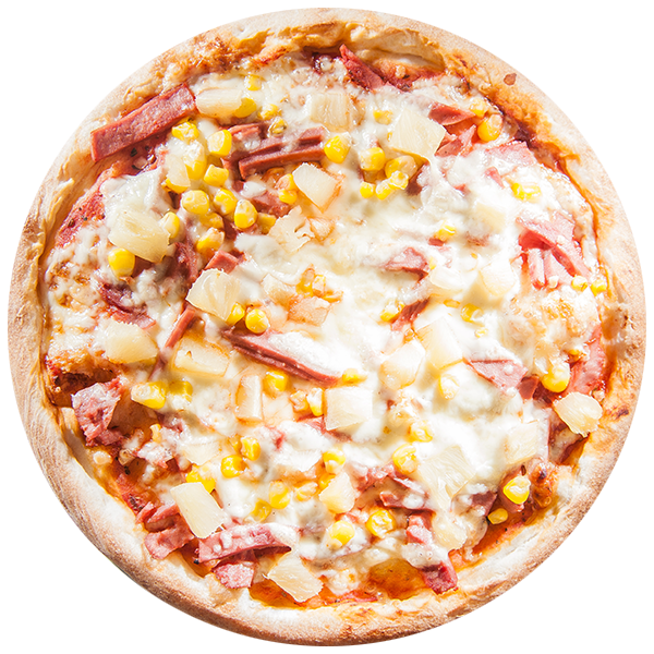 Hawaii pizza ( 28 cm ) Kemencés Pizzéria Nyíregyháza